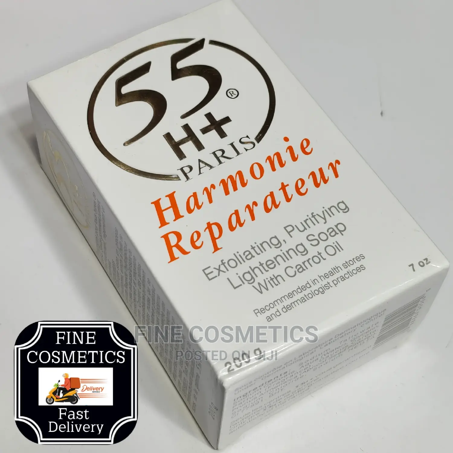 Original 55H+ Harmonie Reparateur Soap 205 Ml by 55H+ PARIS