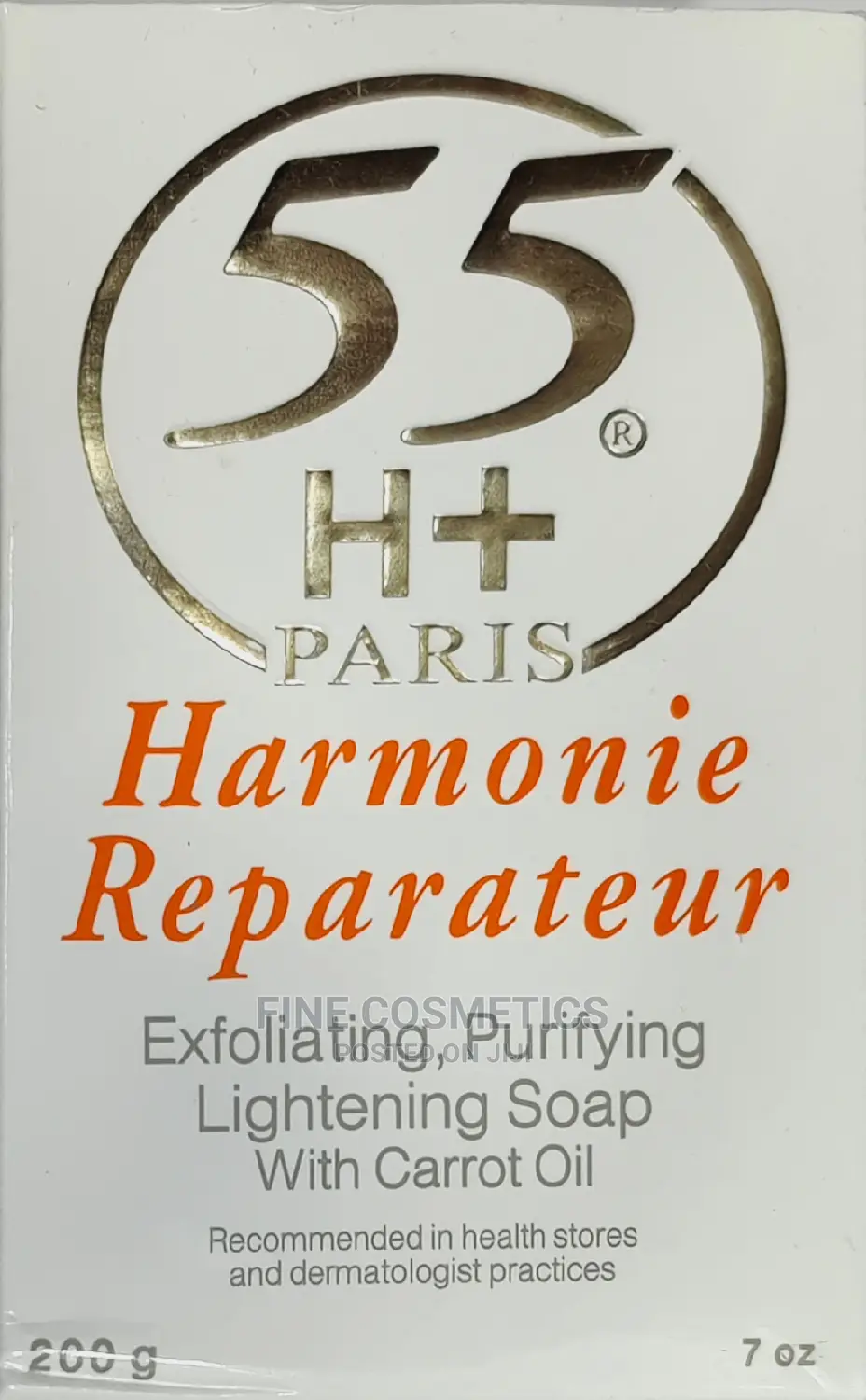 Original 55H+ Harmonie Reparateur Soap 205 Ml by 55H+ PARIS