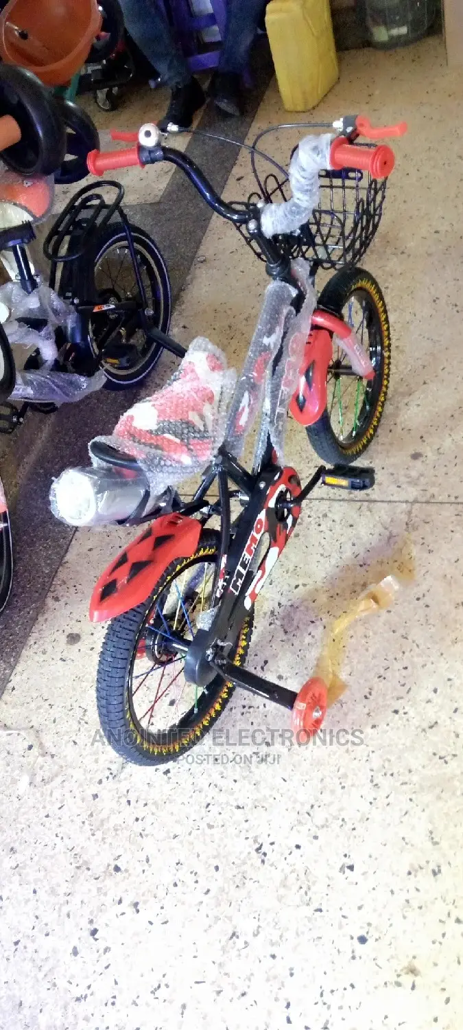 Kids Bike With a Bottle