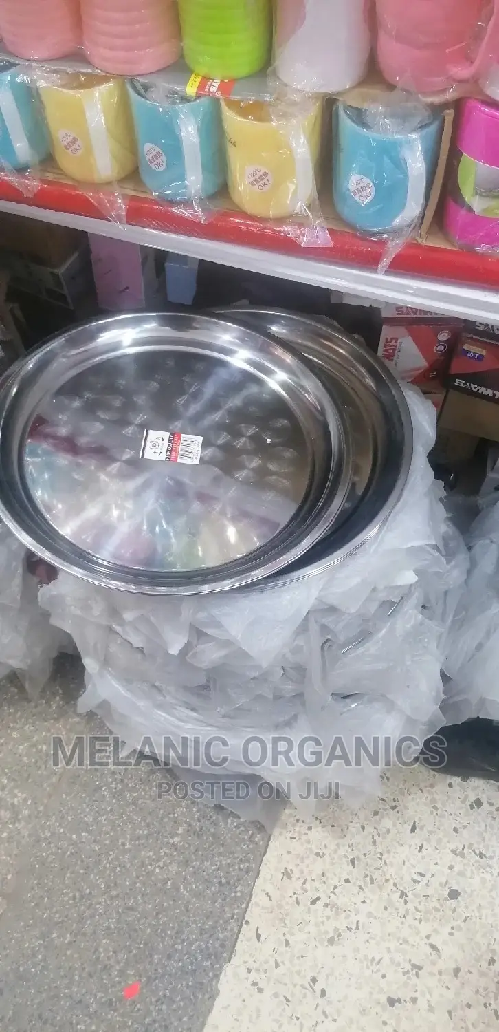 Metallic Trays 40cm 6 Pieces