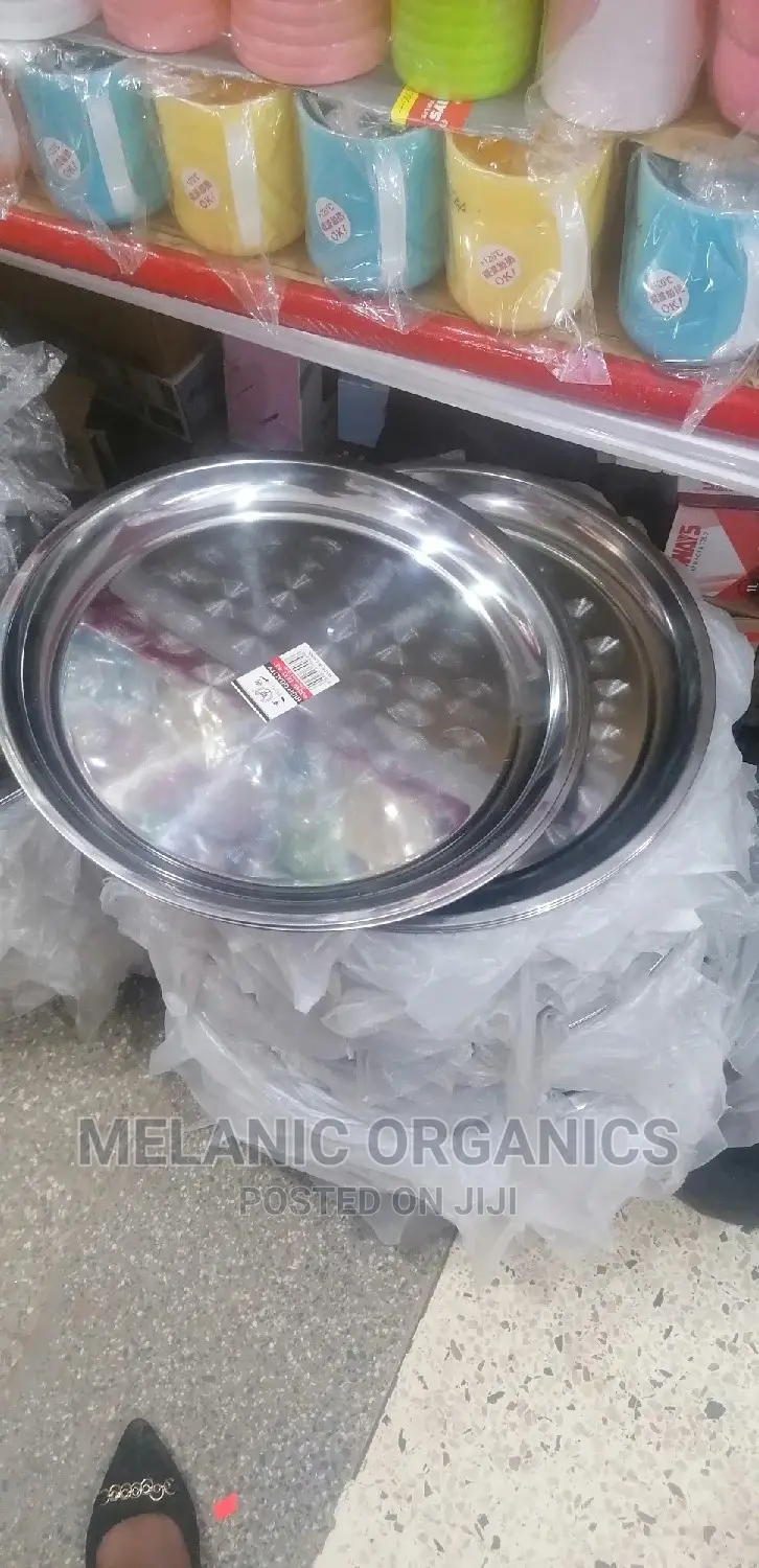 Metallic Trays 40cm 6 Pieces
