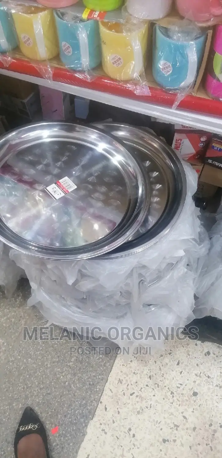Metallic Trays 40cm 6 Pieces
