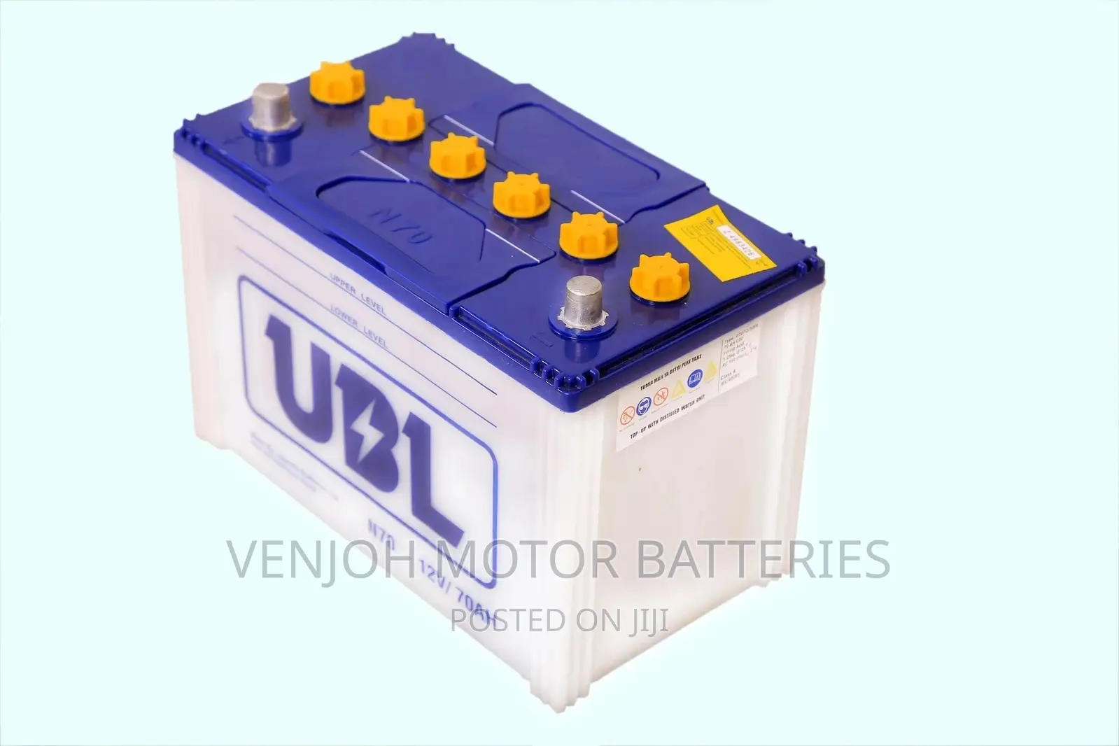 N70 - 70 Ah Ubl Car Battery