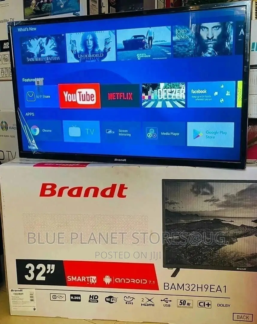 Brandt 32inch HD LED Smart Android Tv