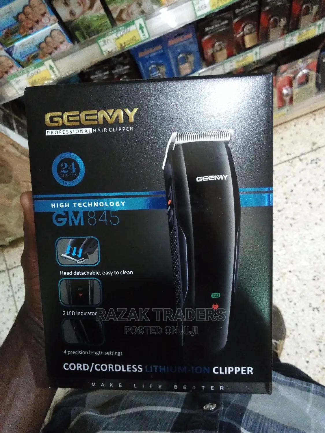 Geemy Professional Hair Clipper GM845