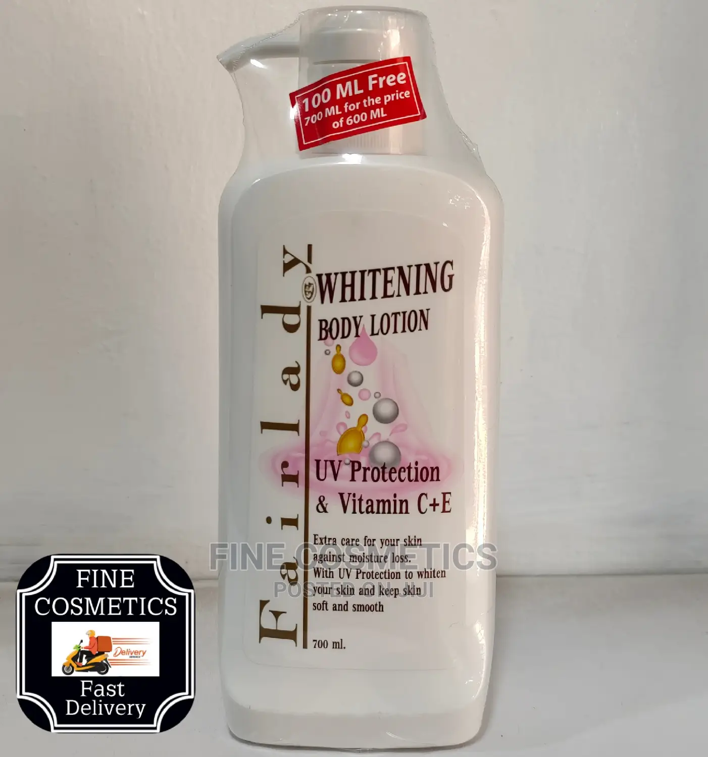 FAIRLADY Whitening Body Lotion With UV Protection and Vit.C