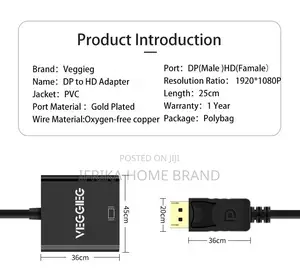 Displayport DP to HDMI
