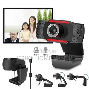 Hd 1080p Video Webcam Rotatable Camera With Microphone