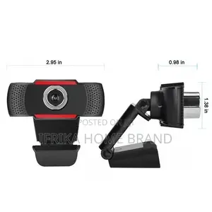 Hd 1080p Video Webcam Rotatable Camera With Microphone