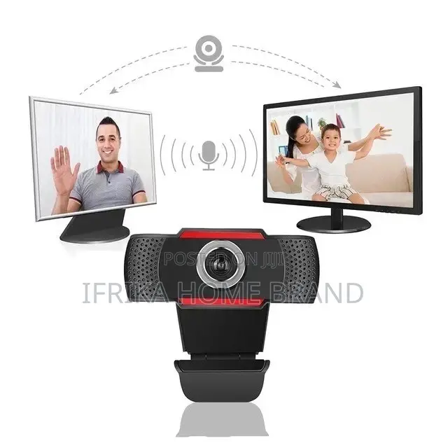 Hd 1080p Video Webcam Rotatable Camera With Microphone