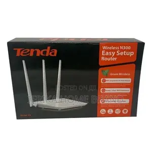 Tenda F3 300mbs Wireless Home Router 2.4ghz 3 Antennas