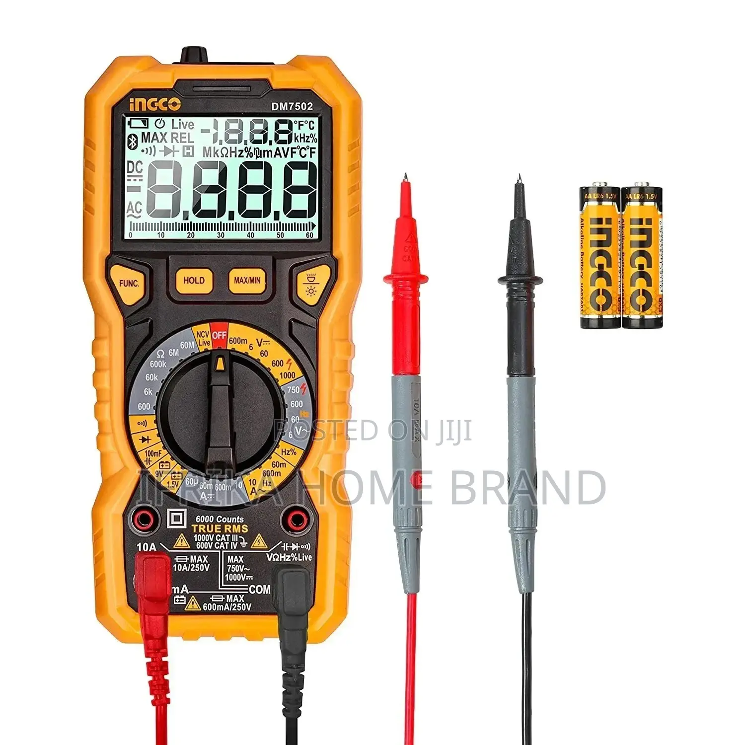 INGCO Manual Ranging Tester Digital Multimeter