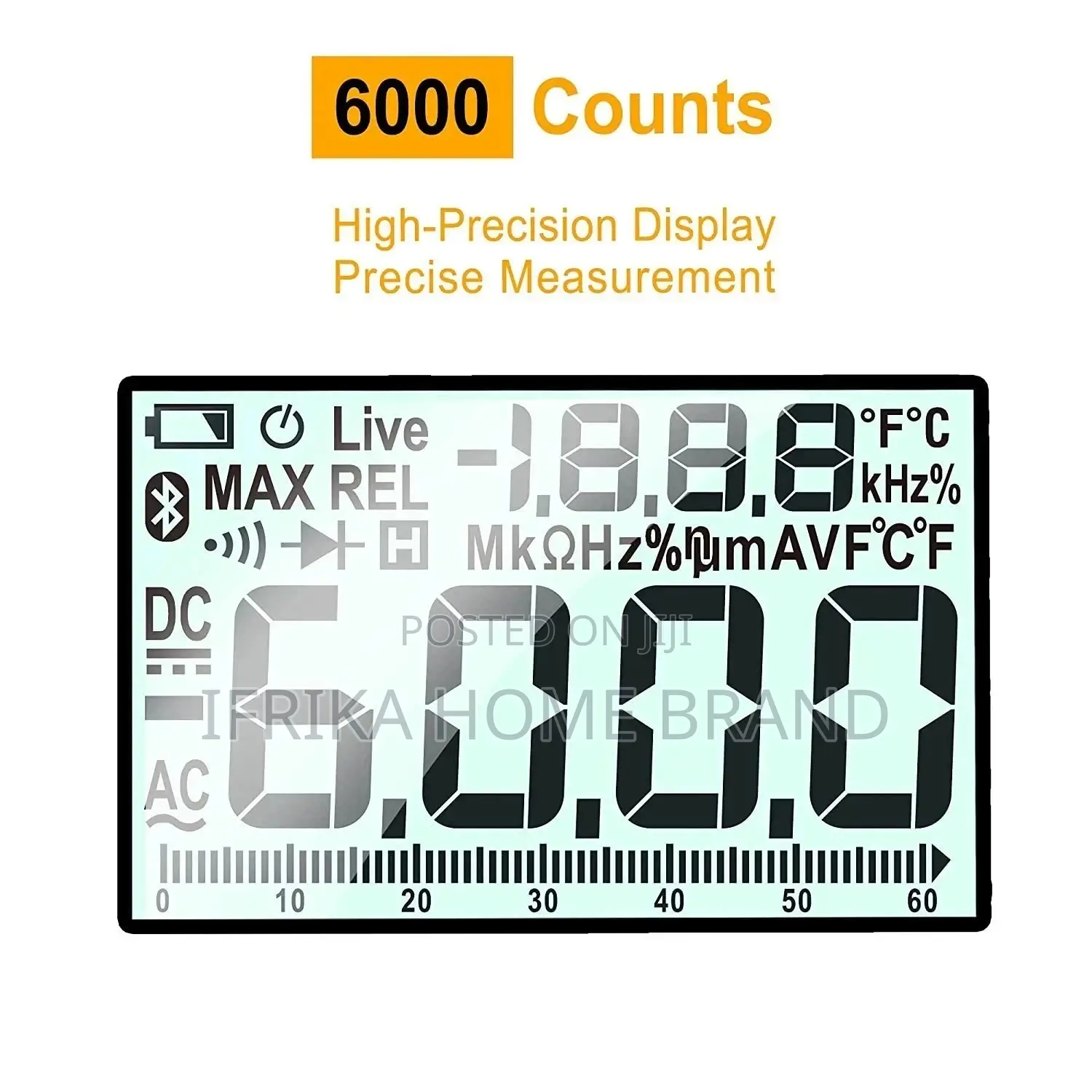 INGCO Manual Ranging Tester Digital Multimeter