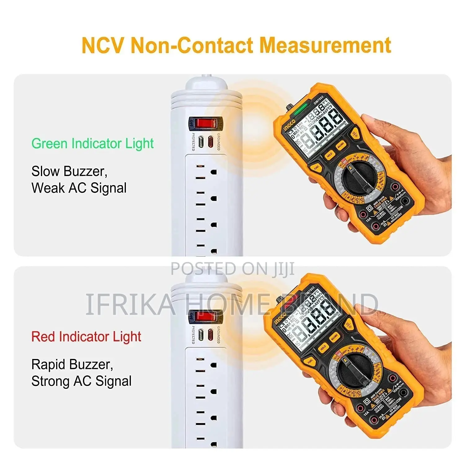INGCO Manual Ranging Tester Digital Multimeter