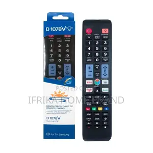 Samsung TV Control Remote With Light Bulb