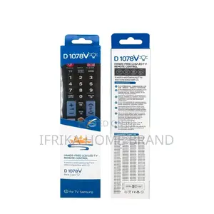 Samsung TV Control Remote With Light Bulb