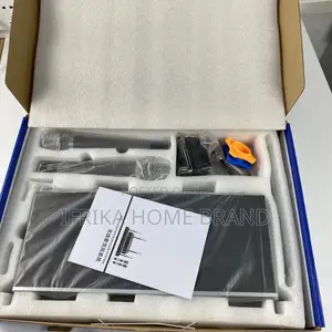 UHF Channel Rechargeable Two Handed Cordless Microphone
