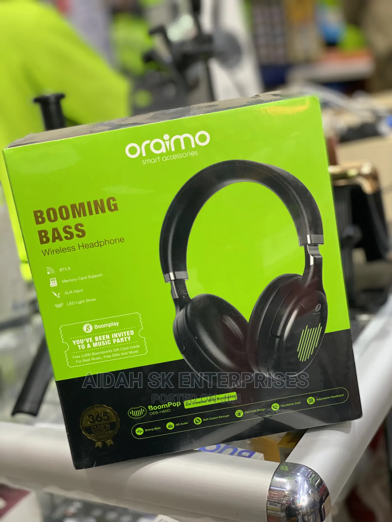Oraimo Booming Bass Headset