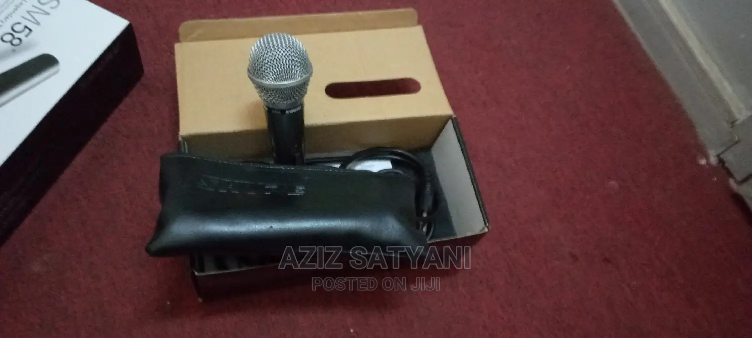 Dynamic Vocal Microphone That Cuts Through the Noise SM58
