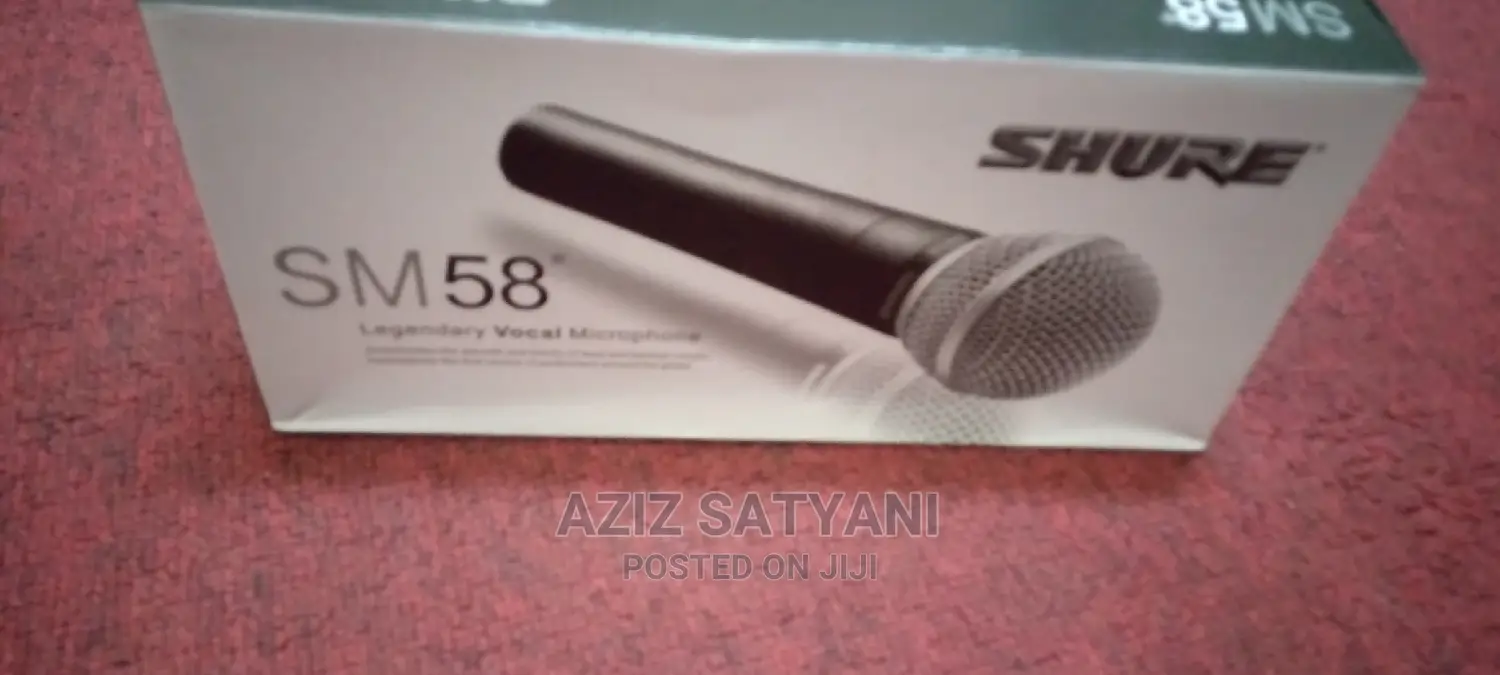 Dynamic Vocal Microphone That Cuts Through the Noise SM58
