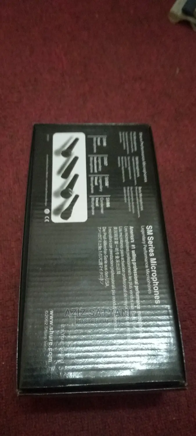 Dynamic Vocal Microphone That Cuts Through the Noise SM58