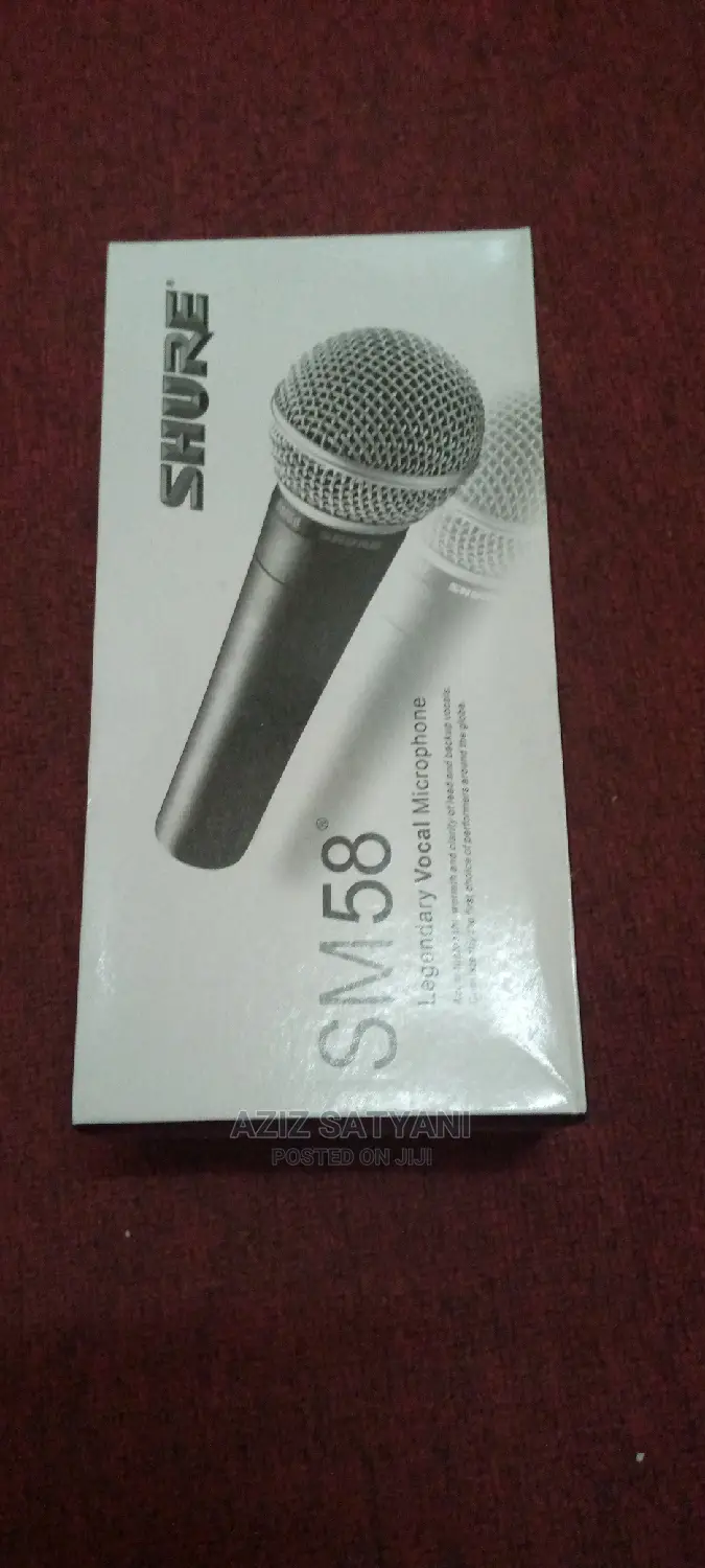 Dynamic Vocal Microphone That Cuts Through the Noise SM58