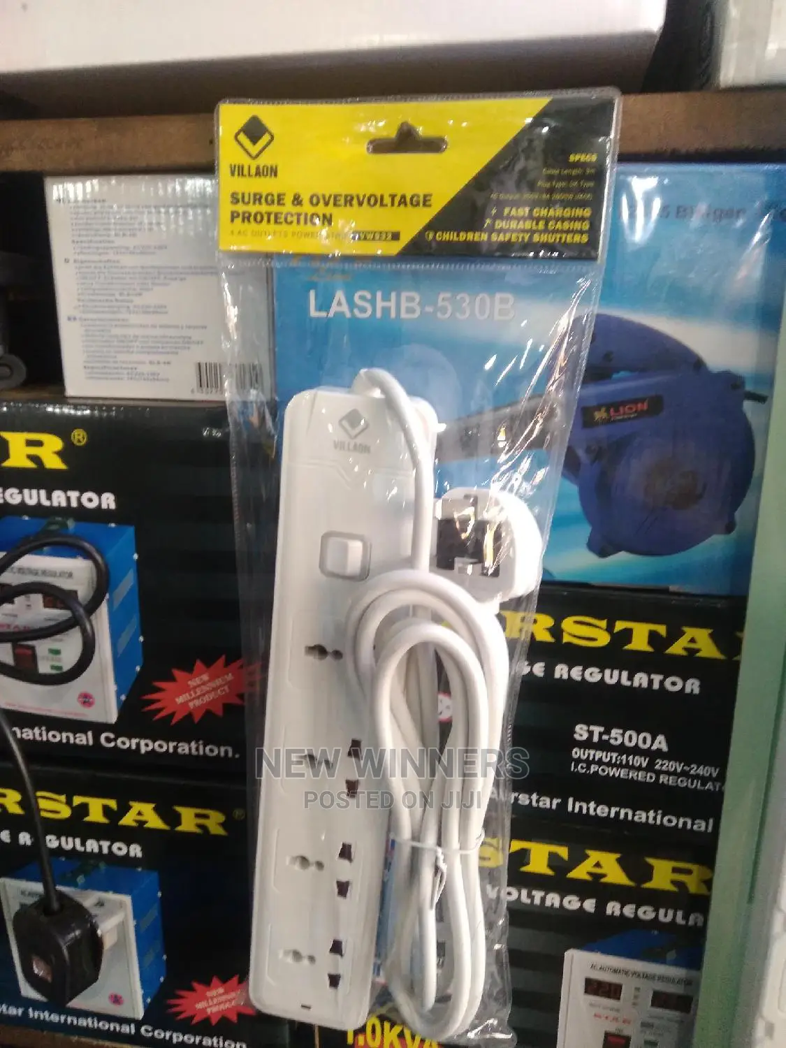 Extension With Surge Protection