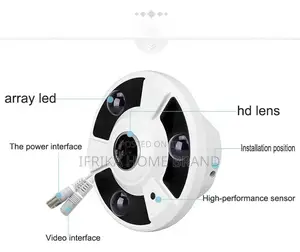 CCTV Security Fish Eye Camera 360 Degrees