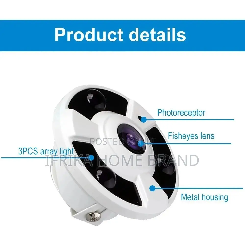 CCTV Security Fish Eye Camera 360 Degrees