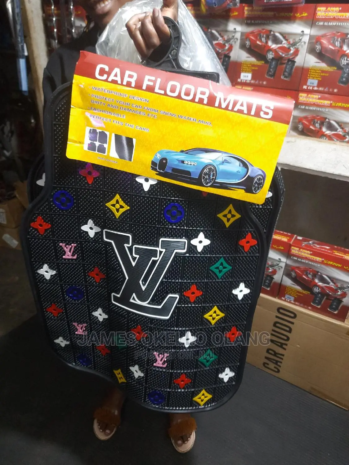 LV Car Floor Mat