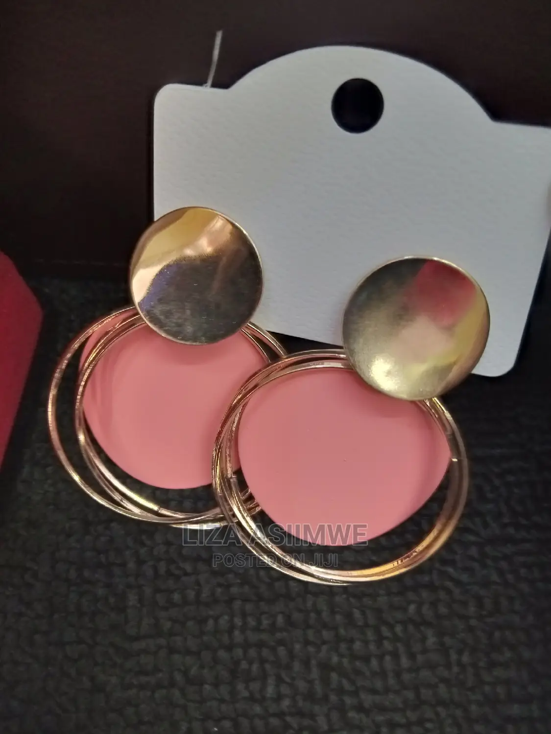Pink Stylish Earpins