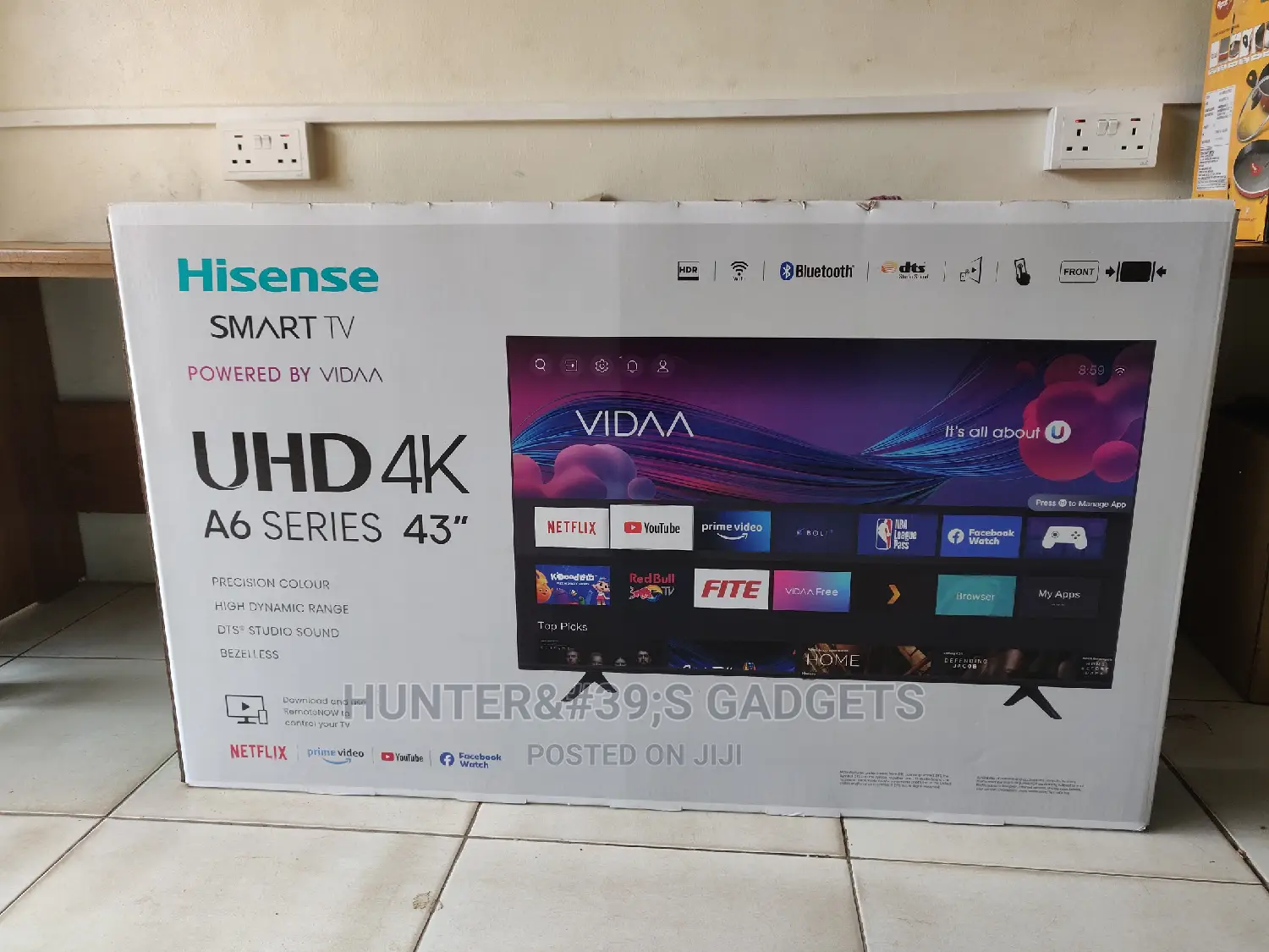 Hisense 43inches Uhd 4k Smart Digital