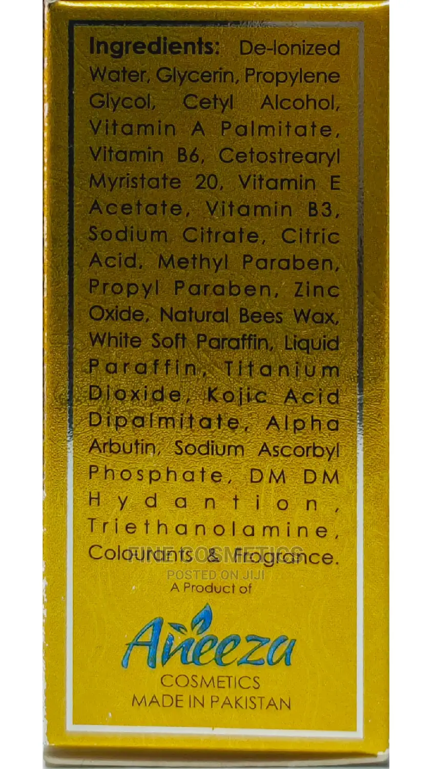 Aneeza Gold Beauty Cream With Avacado Aloe Vera