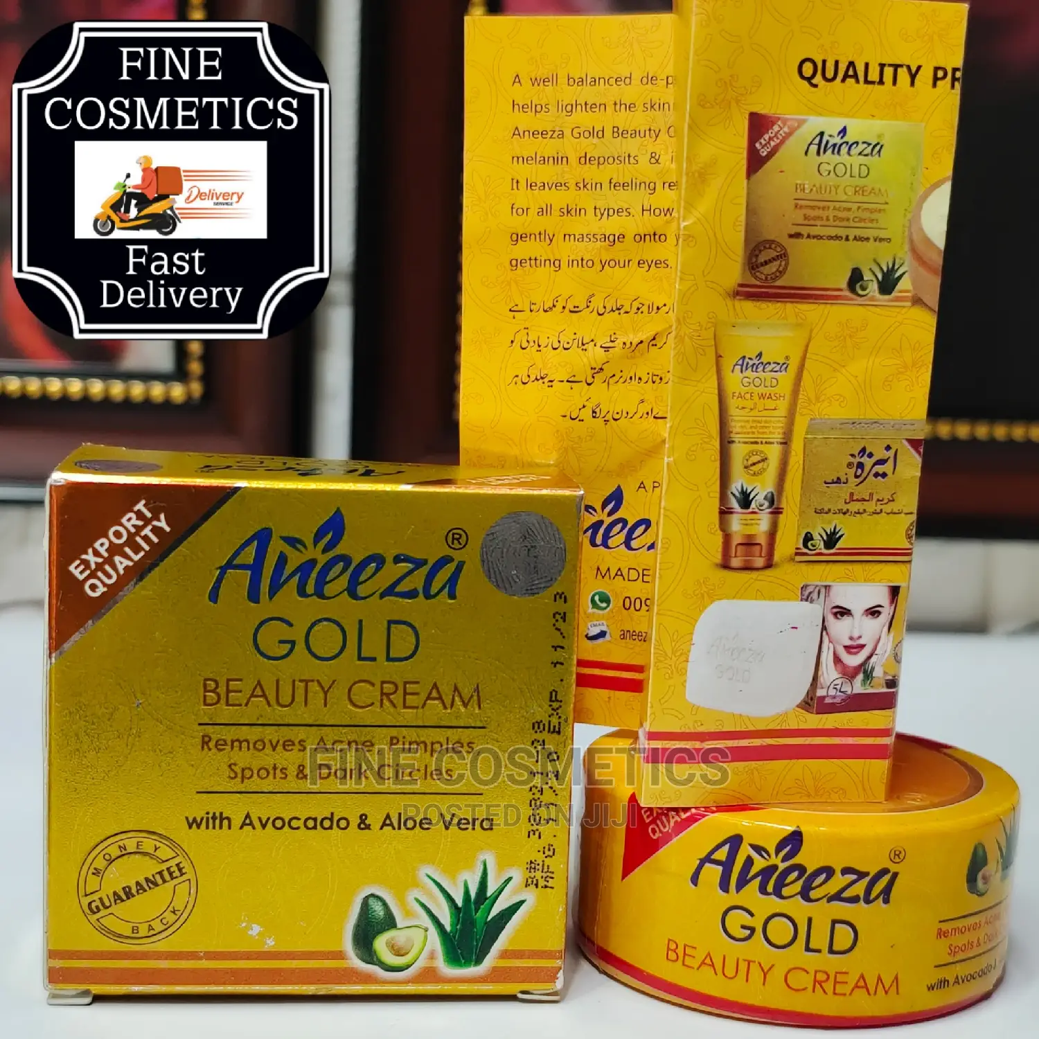 Aneeza Gold Beauty Cream With Avacado Aloe Vera