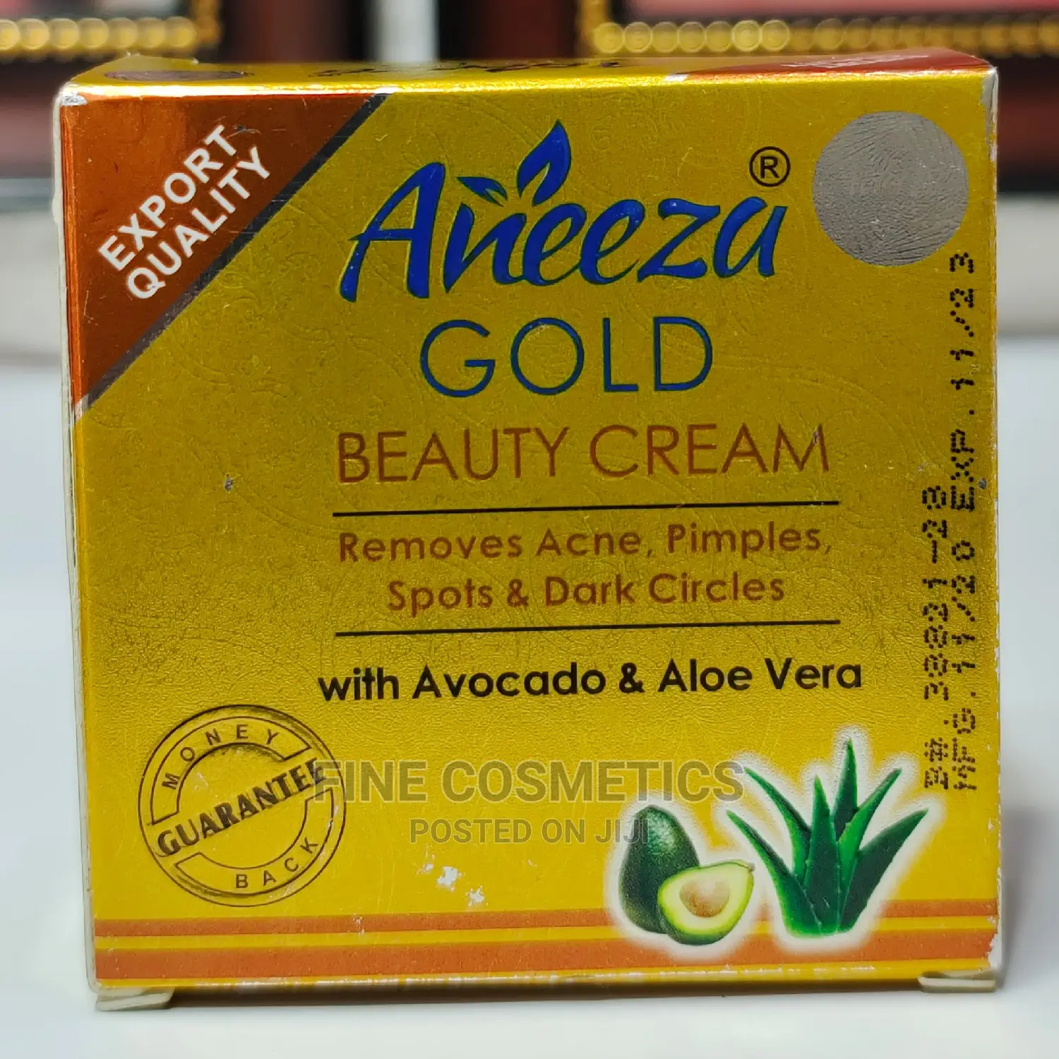 Aneeza Gold Beauty Cream With Avacado Aloe Vera