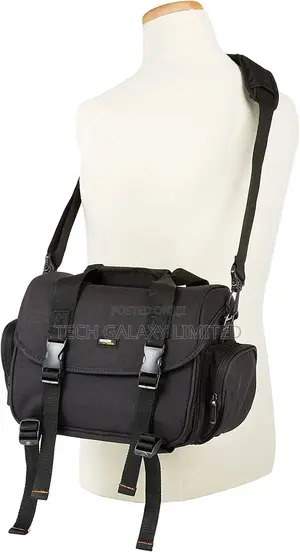 Amazonbasics Large DSLR Camera Bag Orange Interior