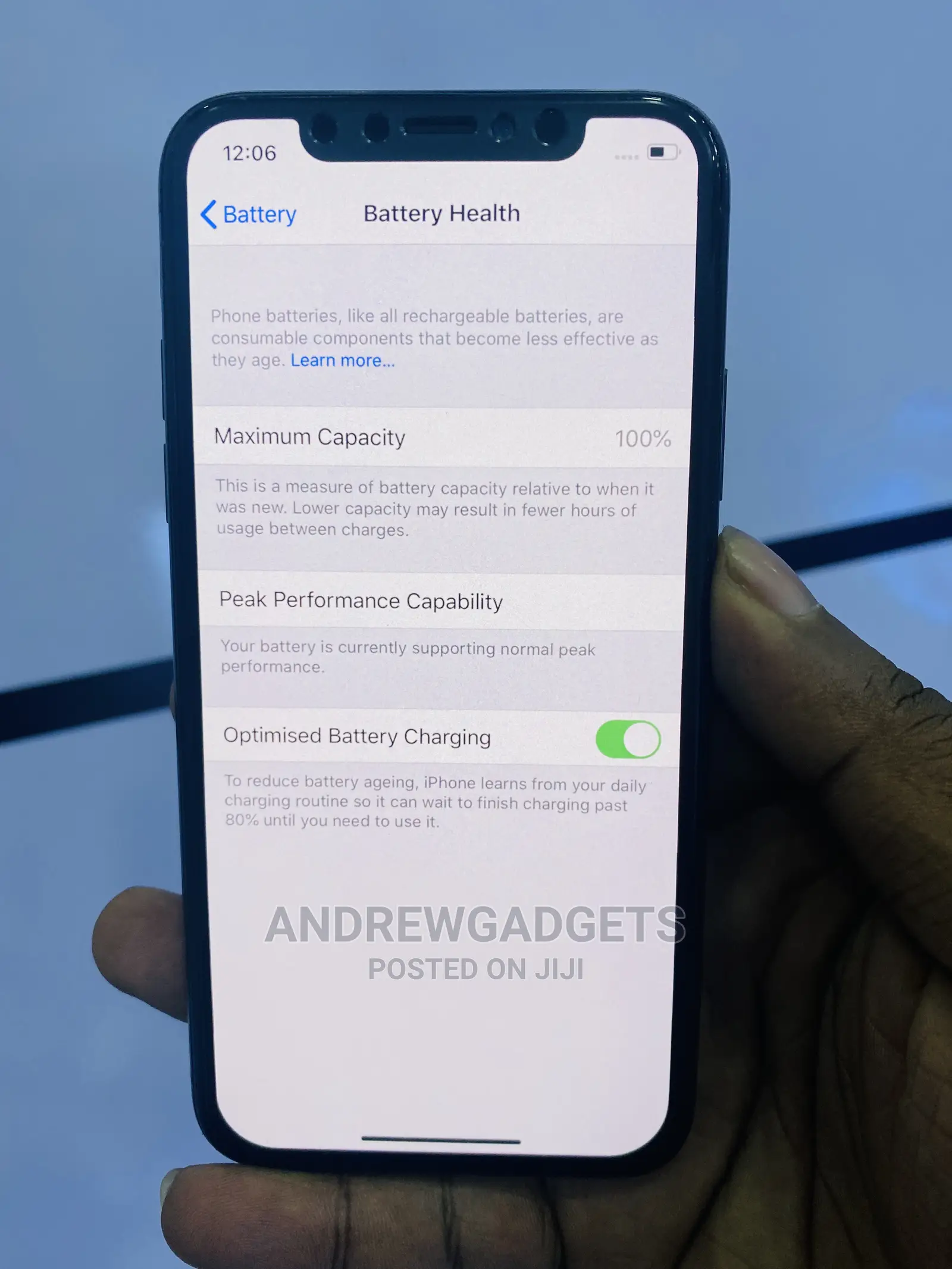Apple iPhone X 64 GB Black