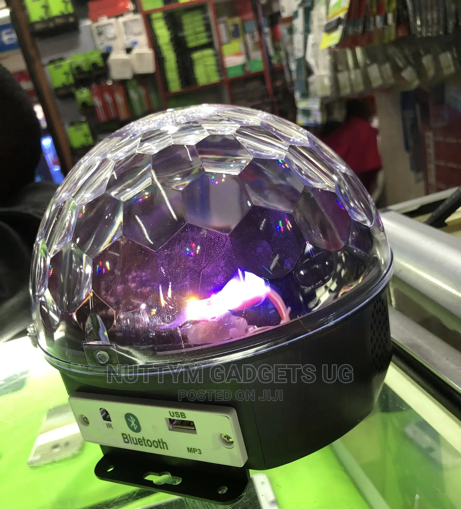 Disco Light With Bluetooth Speaker