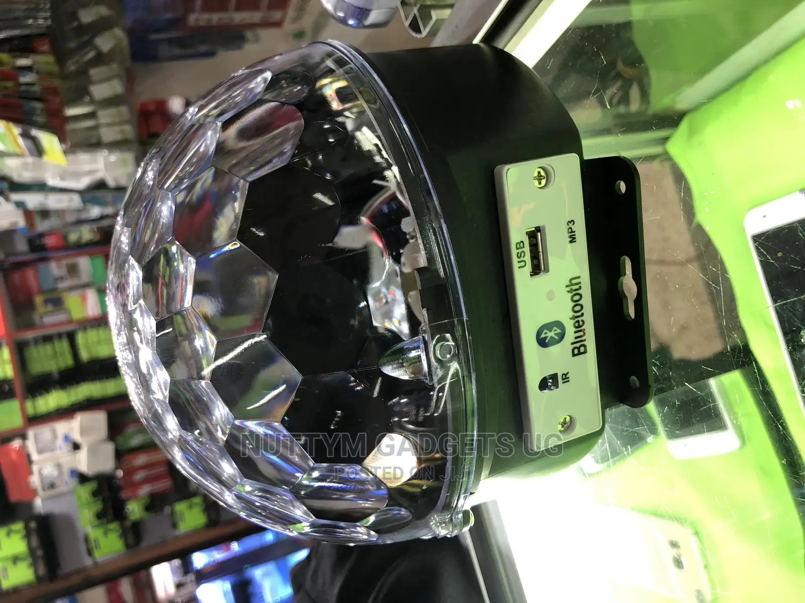 Disco Light With Bluetooth Speaker