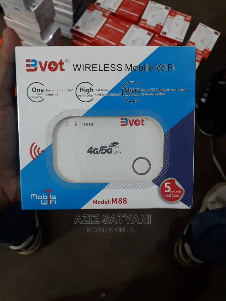 Uvrsal M88-80 Wifi Pket Ruter Support All Sim 2g, 3g, 4g, 5g