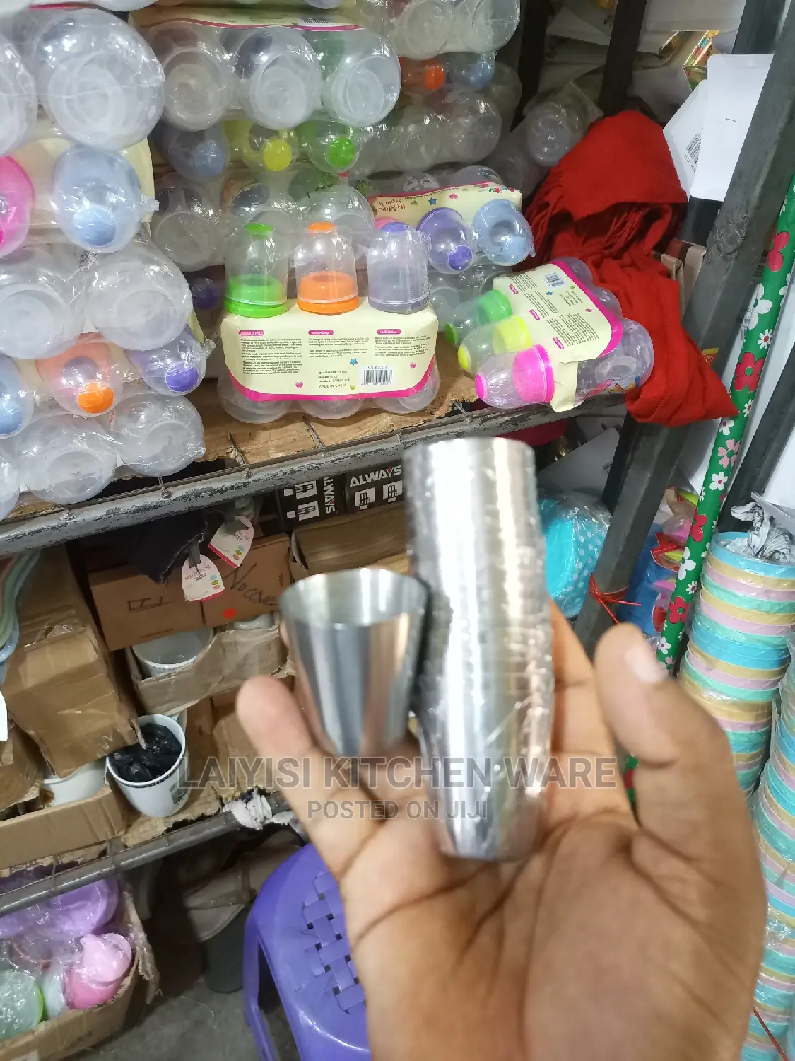Toti Stainless Steel Small Glasses