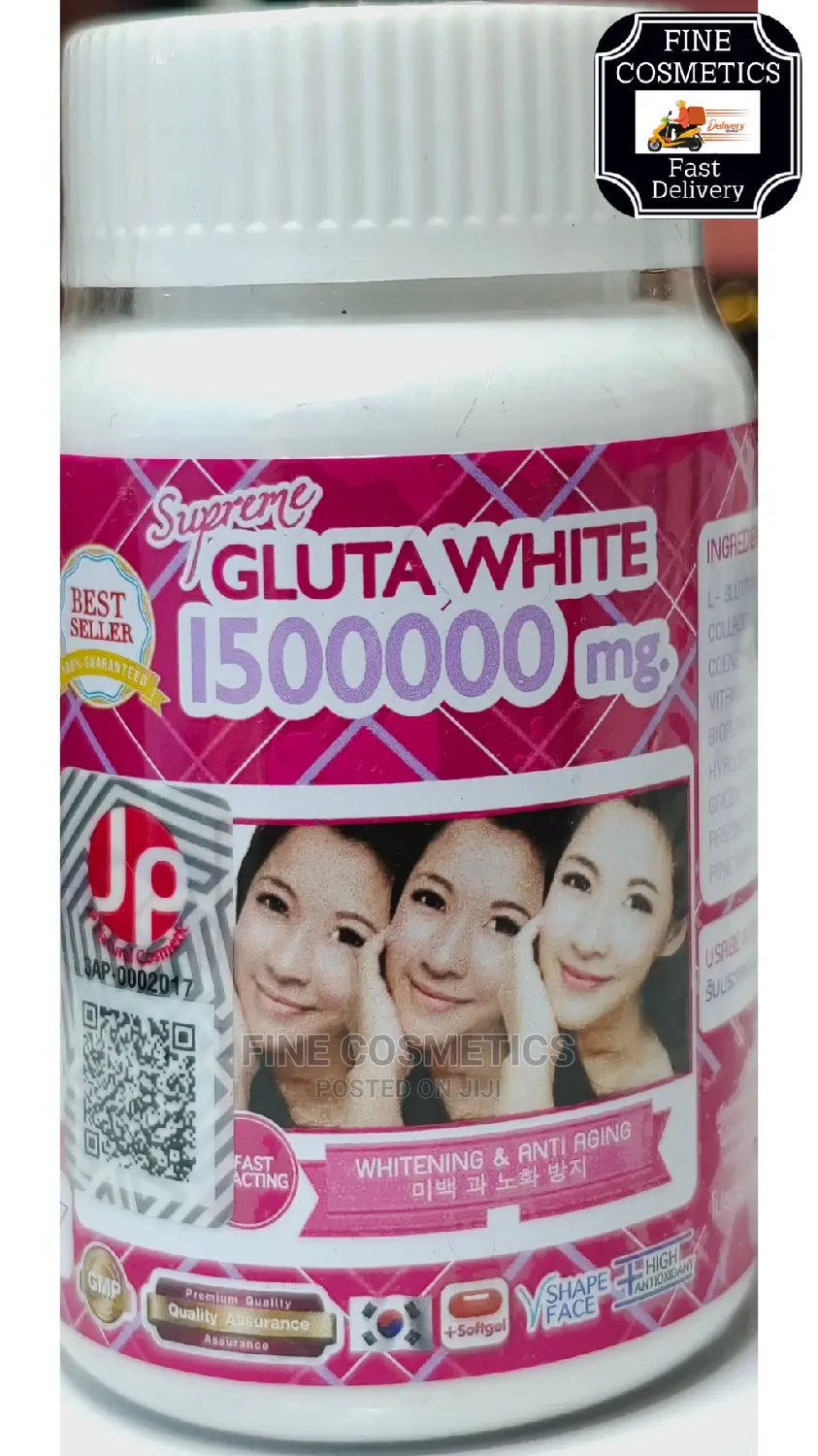 GLUTA WHITE 1500000 Mg Whitening and Anti Aging 30tablets