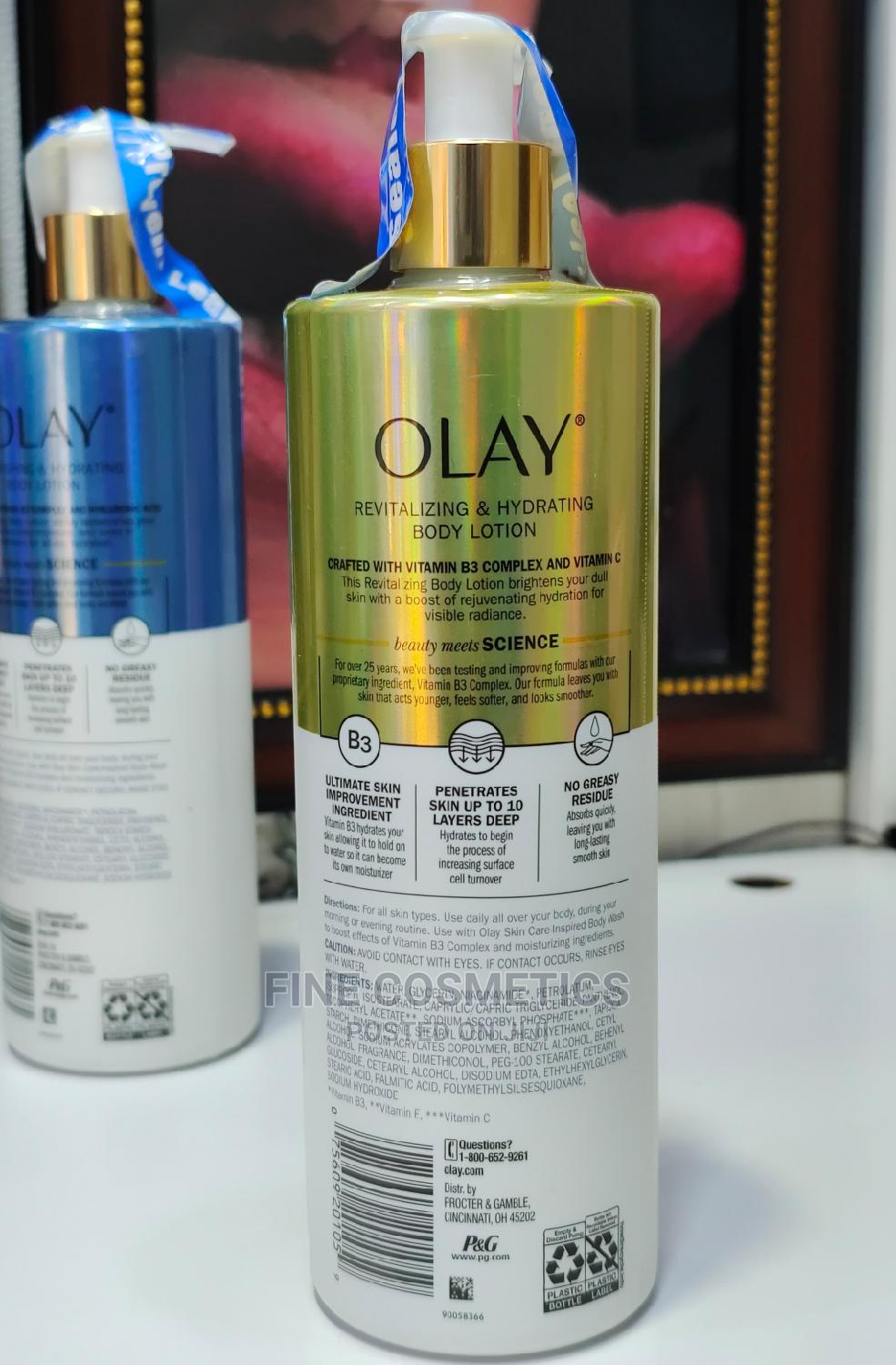 OLAY REVITALIZING and HYDRATING Body Lotion Wiz B3 Vitamin C in Central