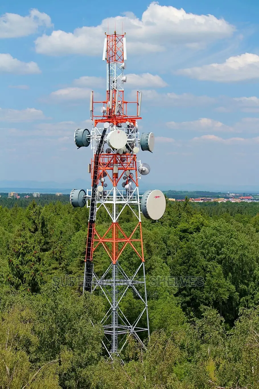 Mast Network Tower Construction  at 30m