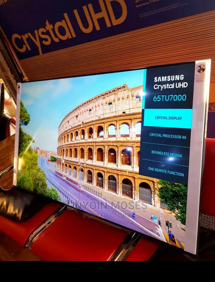 Samsung Crystal UHD Smart Flat Screen 55 Inches