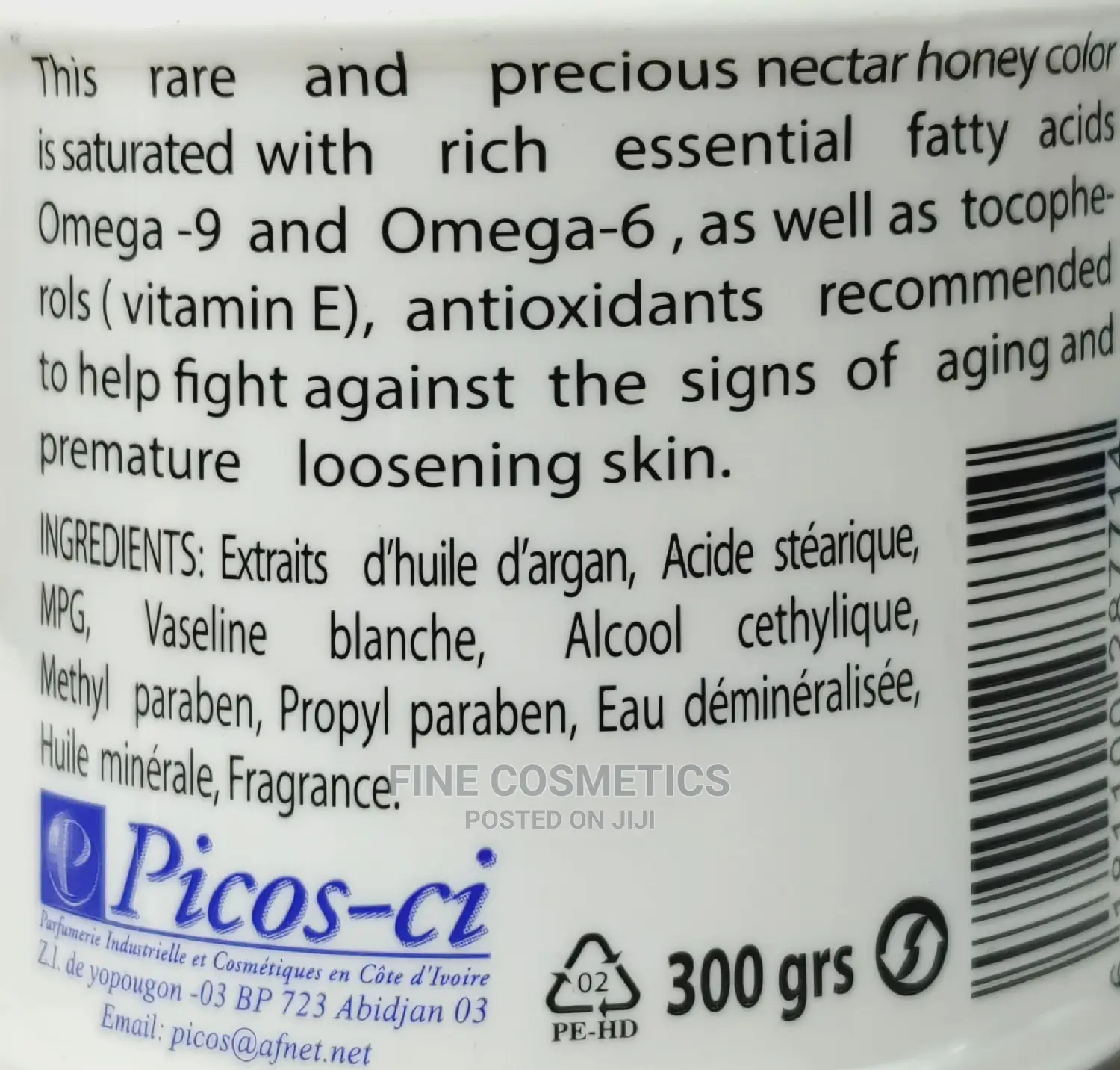 Clair Argan Clarifying Beauty Cream With Argan Oils. 300g
