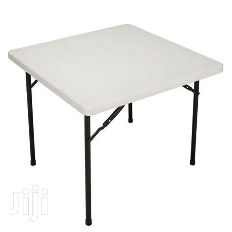 Squared Plastic Table