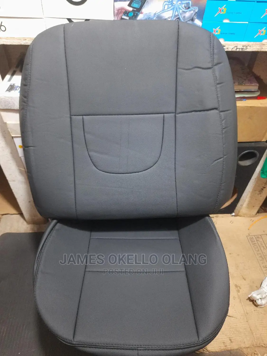 Wellfit Universal Seat Covers Black,Gray and Cream