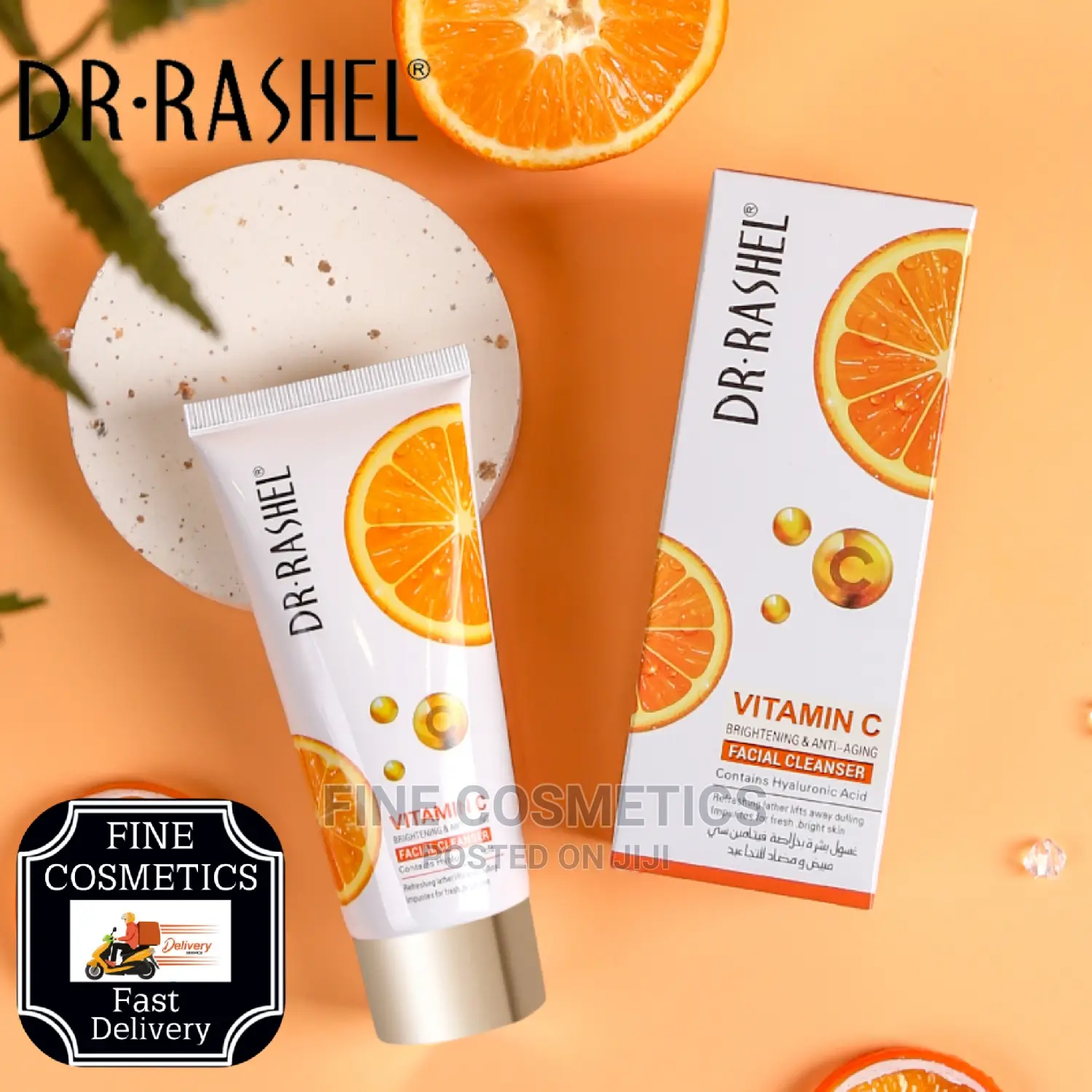 ORIGINAL Dr Rashel Vitamin C Brightening Facial Cleanser.