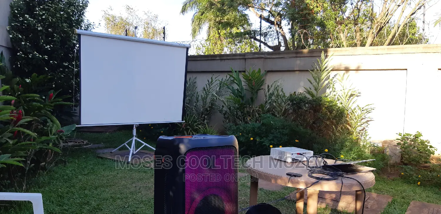 Projectors and Screens Mobile Sound Lights Etc for Hire